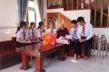 Đội viên thăm Mẹ Việt Nam anh hùng nhân dịp tết Nguyên Đán Giáp Thìn 2024.